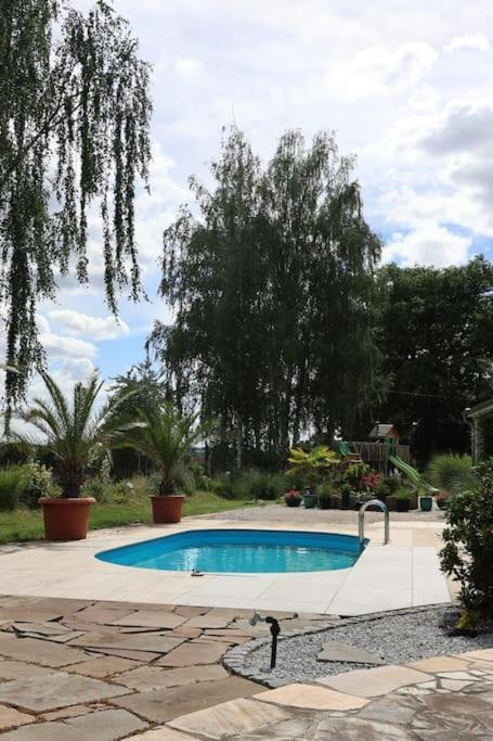 Ferienwohnung Weingut Lahmer August Kretzschau Bagian luar foto