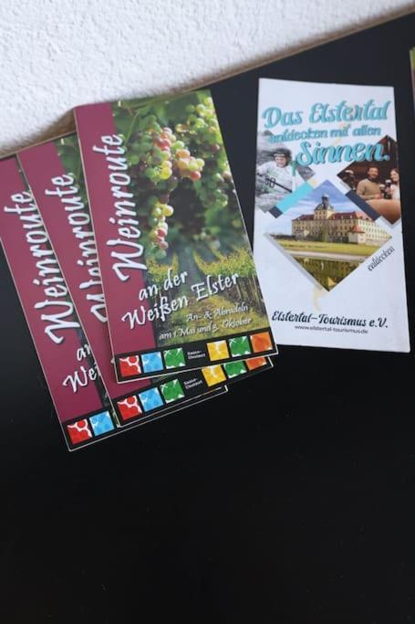 Ferienwohnung Weingut Lahmer August Kretzschau Bagian luar foto